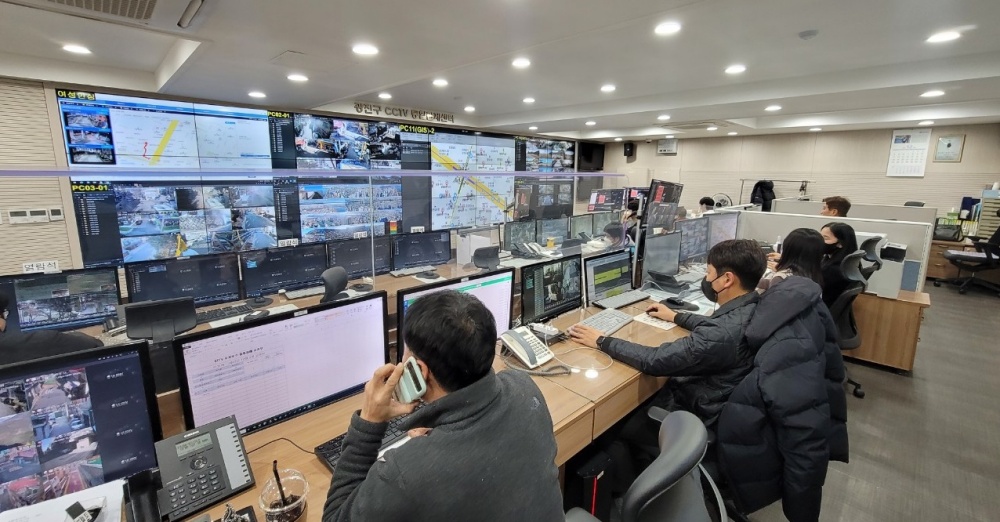 서울 광진구, CCTV 통합관제센터 응급대응 강화