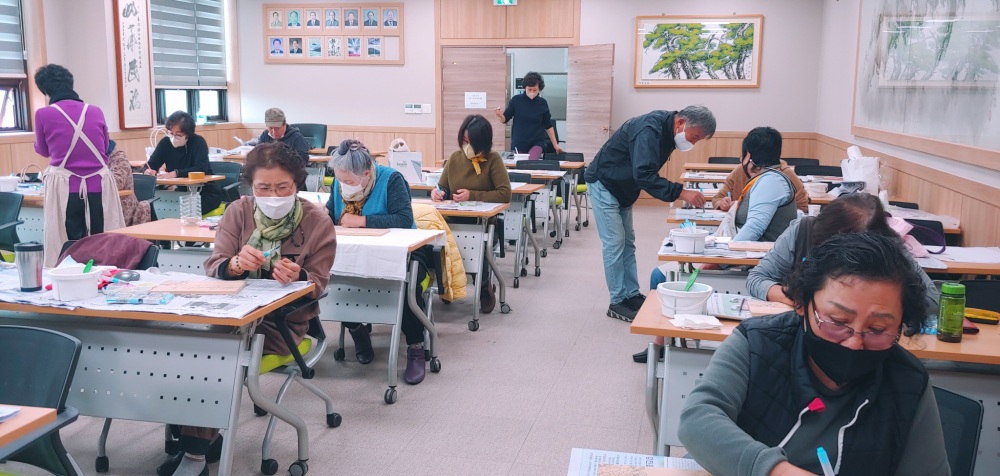 강진군, 민화교육으로 지역주민 역량 키워