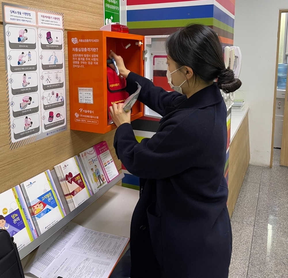 서울 광진구, 자동심장충격기(AED) 설치 확대