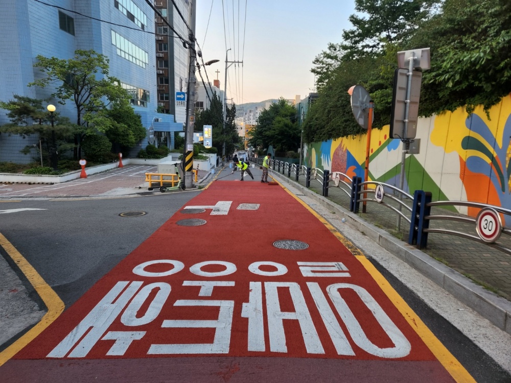 서울 강남구, 언북초 스쿨존에 내년 2월 보도 설치한다