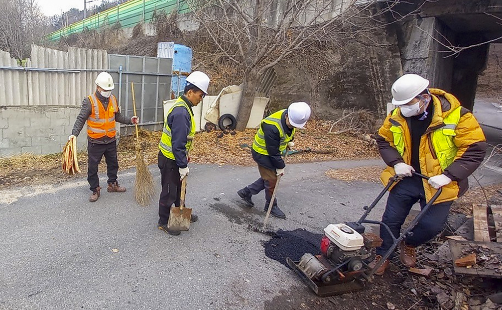 대전 대덕구, 설 연휴 귀성객 맞이 도로시설물 점검