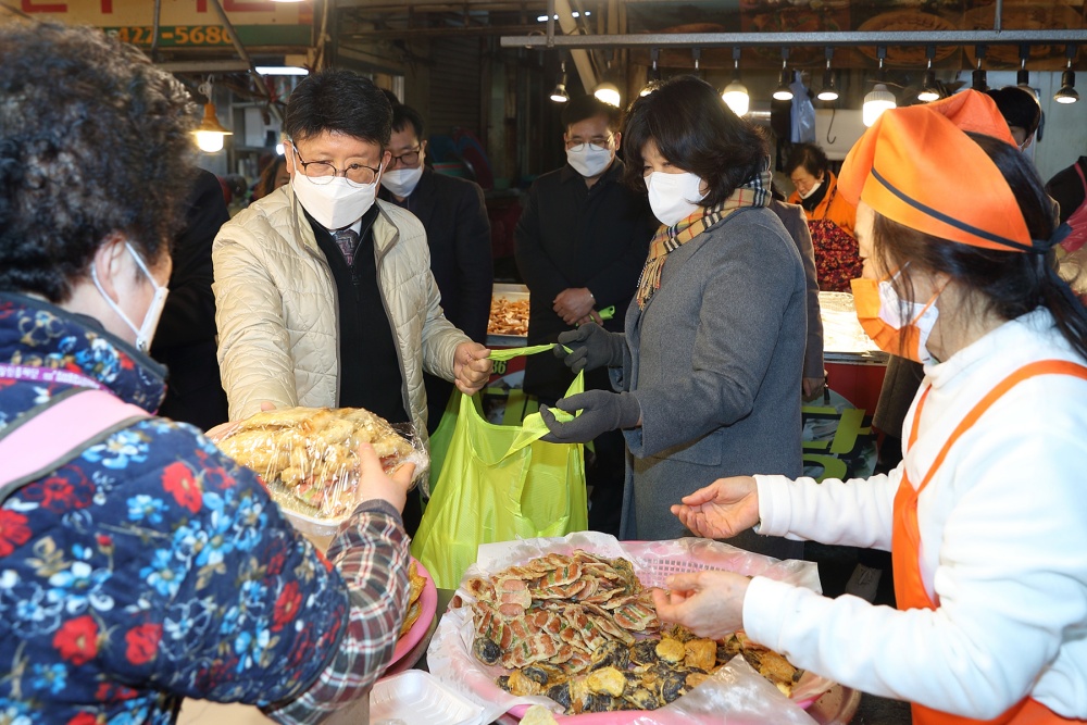 대구 북구, 설맞이 전통시장 장보기 행사 실시