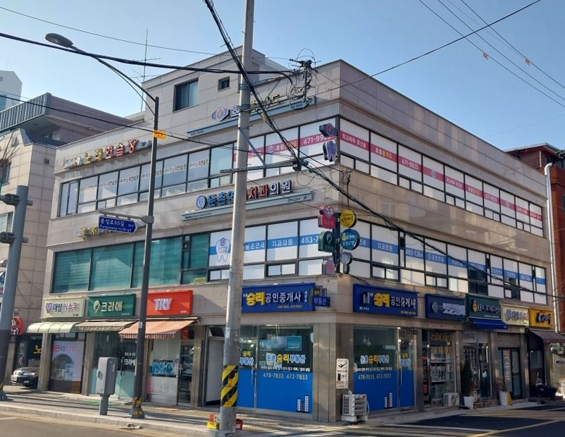 서울 강동구, 진황도로 간판들 친환경 에너지 절약형 LED간판으로 새롭게 단장