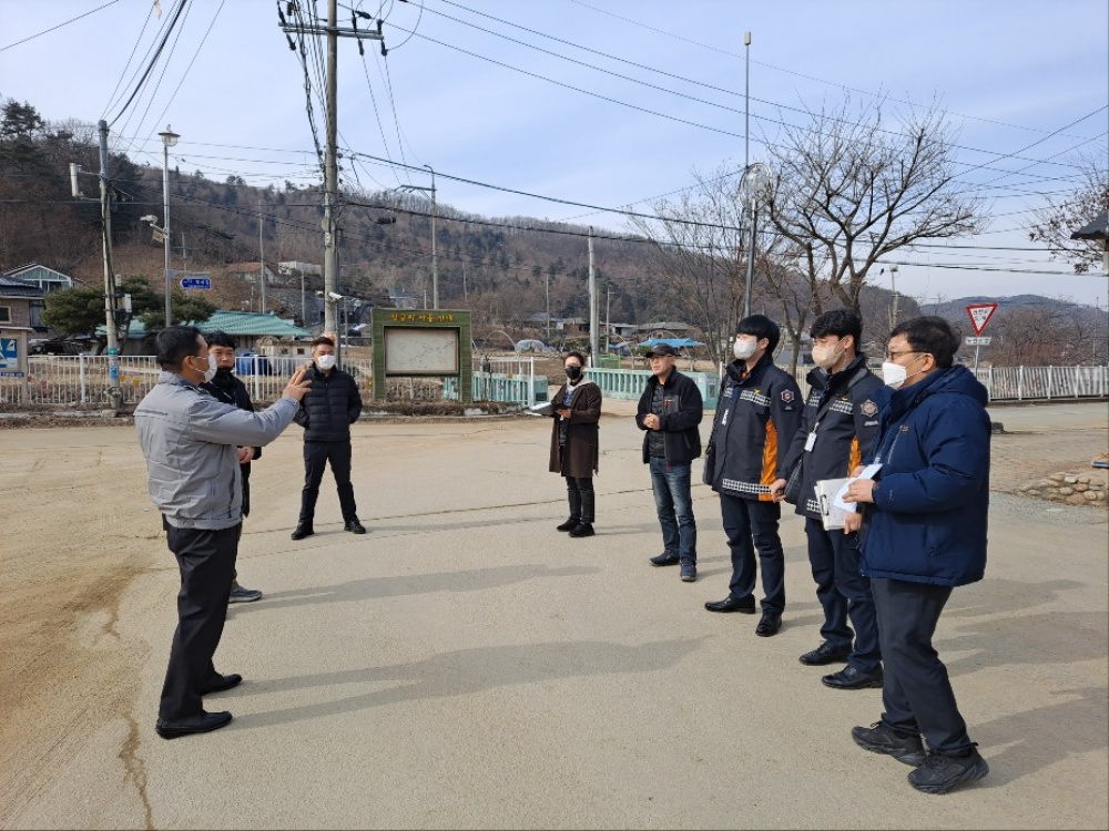 양평군, 4개의 정월대보름 행사 대상 합동 안전점검 실시