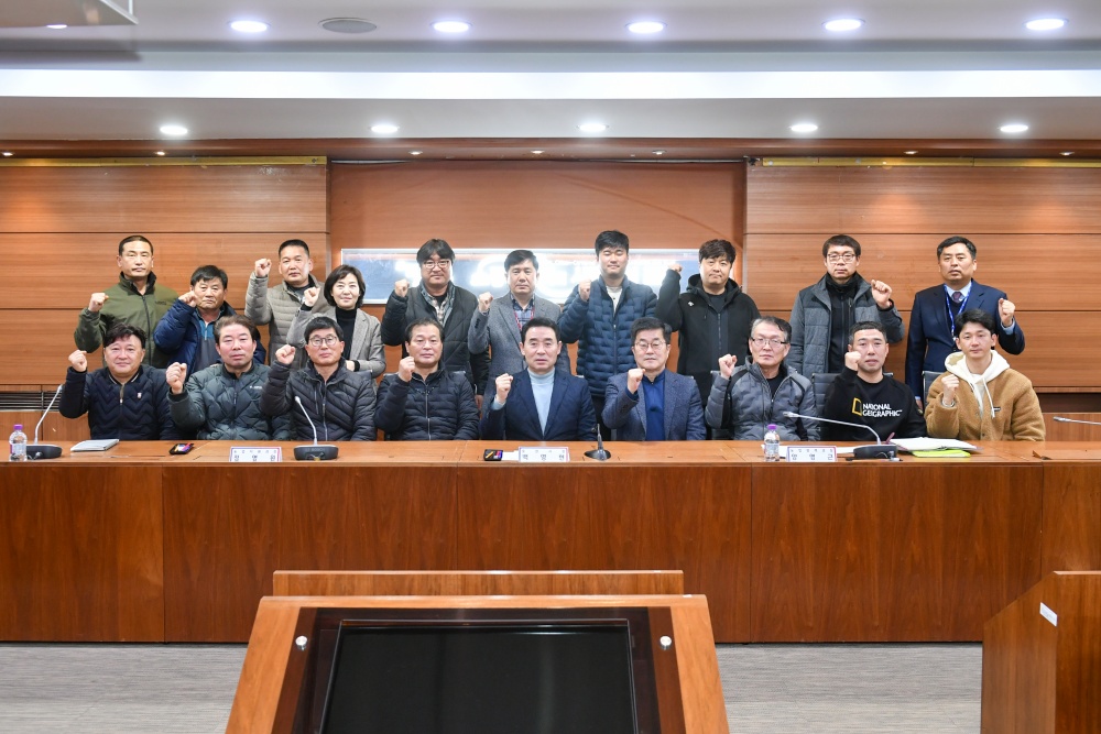 포천시, 시설채소 연합회·연구회와 간담회 개최... 농가의 애로사항 청취