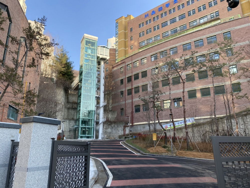 금천구, 금동초교-벽산아파트 간 구름다리 개통