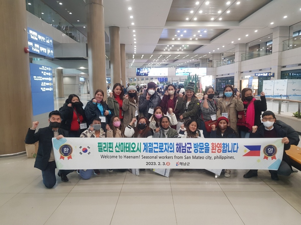해남군, 농번기 일손부족 해결 위한 외국인 계절근로자 유치 확대