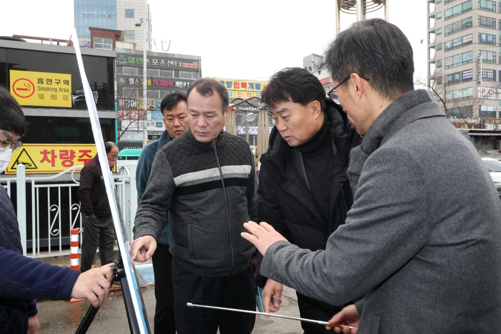 군포시, 주요 사업 현장 12곳 방문