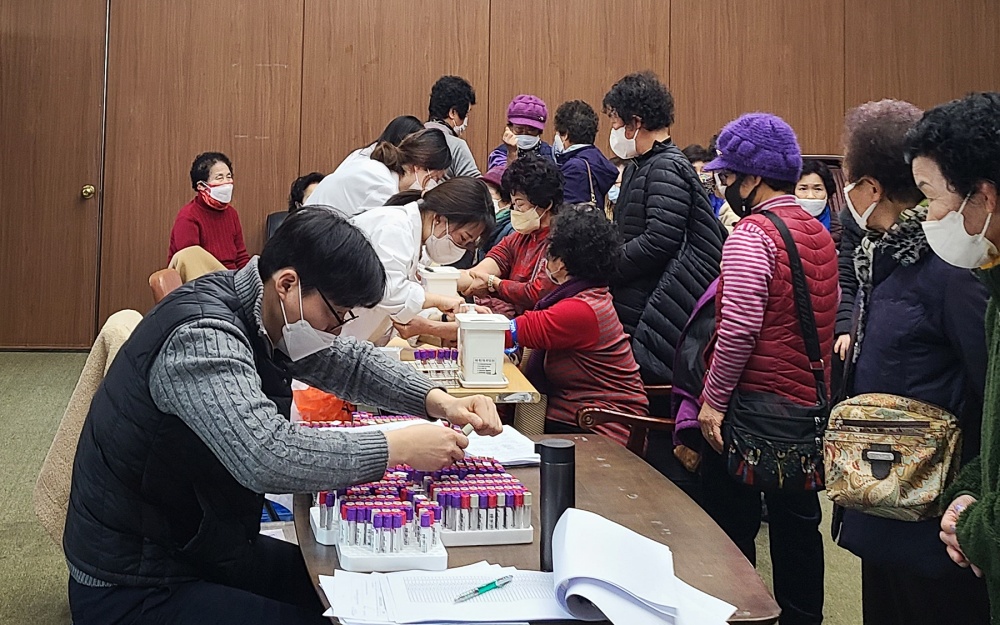나주시, 노인 일자리 참여자 무료 결핵 검진·2가백신 접종