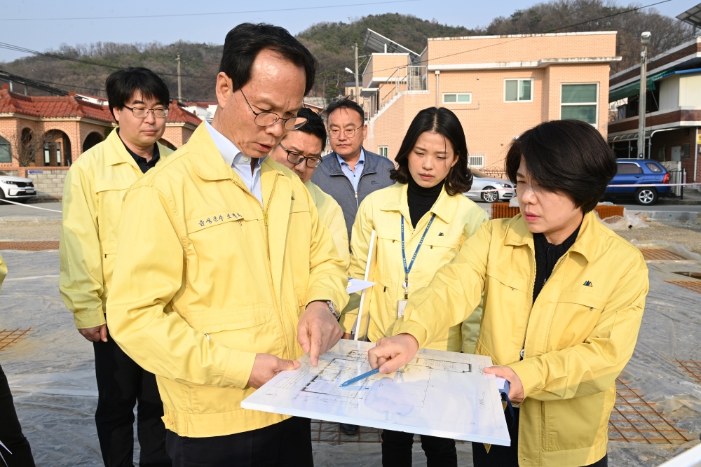 음성군, 해빙기 맞아 주요 현안 사업장 방문 점검한다