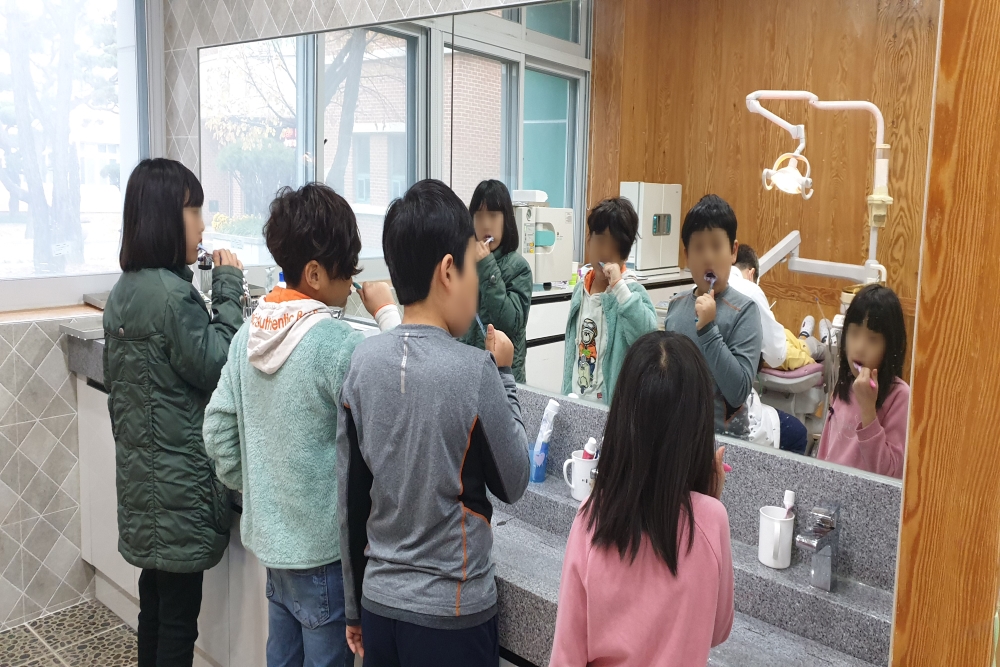 홍성군, 어린이 충치 예방 위해 '불소용액양치 사업' 운영한다