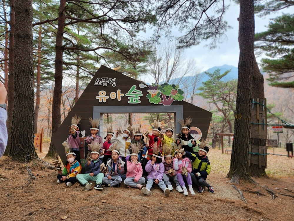 고성군, '소똥령 유아숲체험원' 운영 실시
