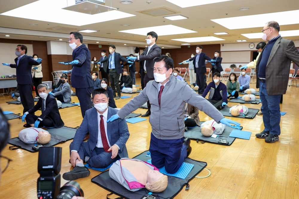 대구 중구, 심폐소생술 교육 실시