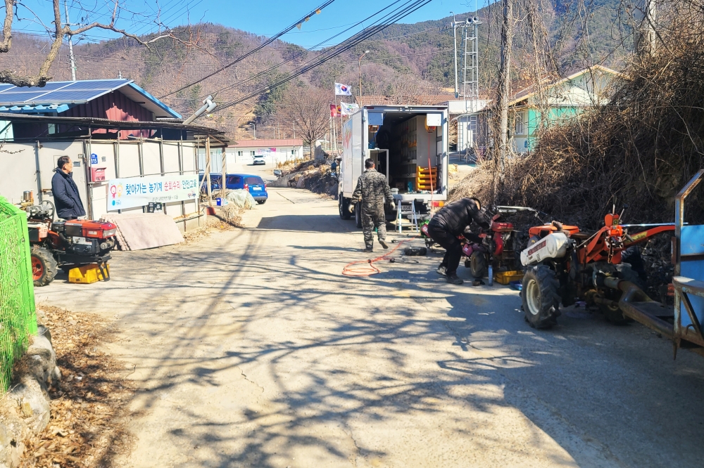 청송군, 농기계 순회수리·안전교육 실시