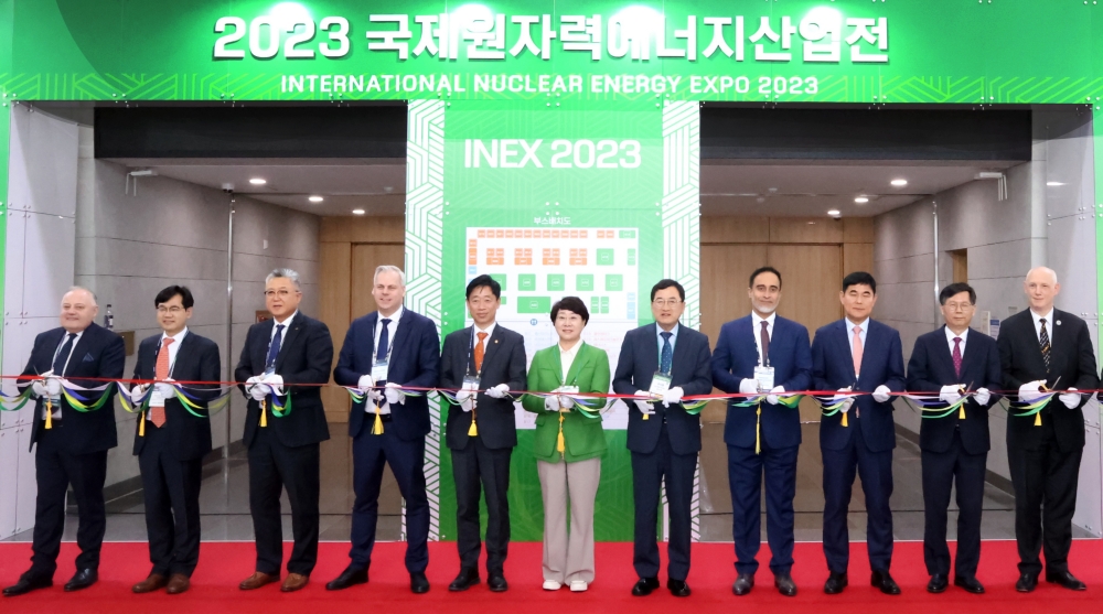 경북도, '2023 국제원자력에너지산업전' 개막
