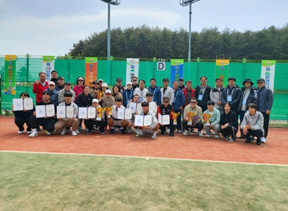 군위군, 경북도민체육대회 사전경기 테니스・농구 군부 종합 3위!
