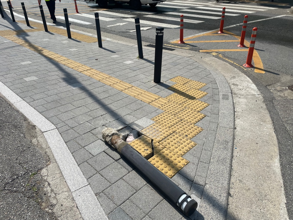 광진구, 보도 시설물 전수조사 실시