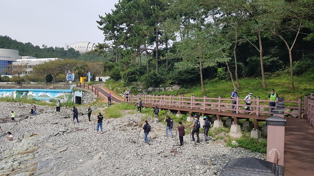 고성해양치유길에서 남파랑길 걷기 코스 즐겨요
