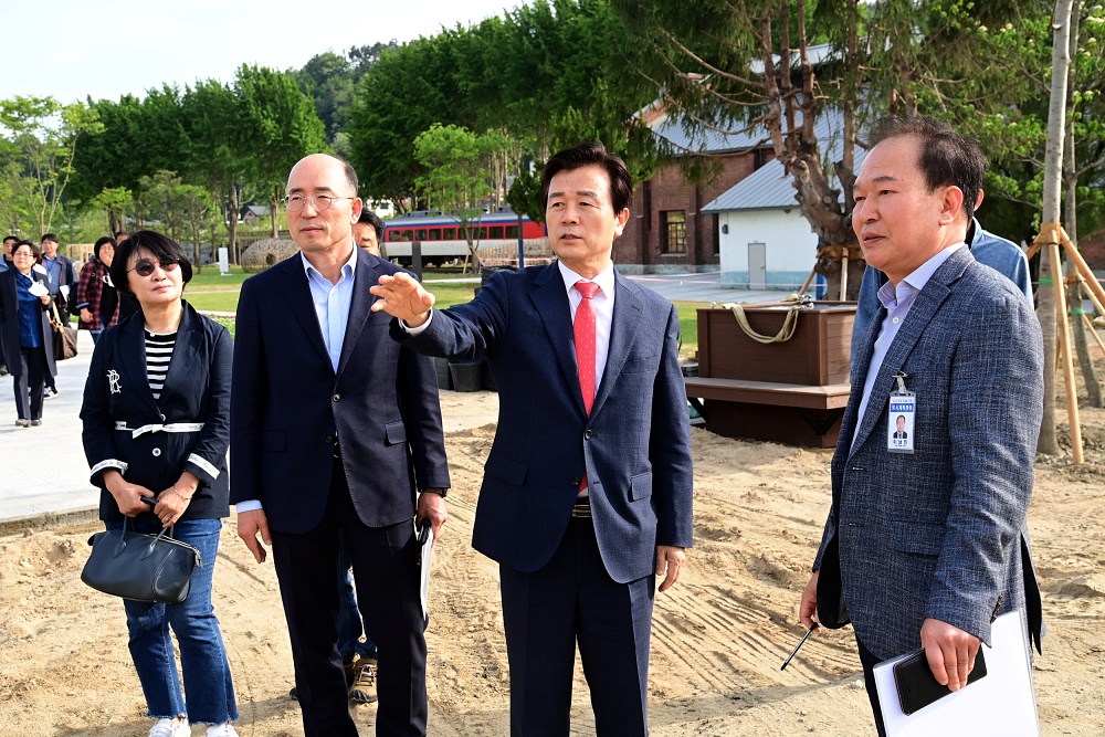 옛 진주역 철도부지 재생프로젝트 1단계 사업 추진