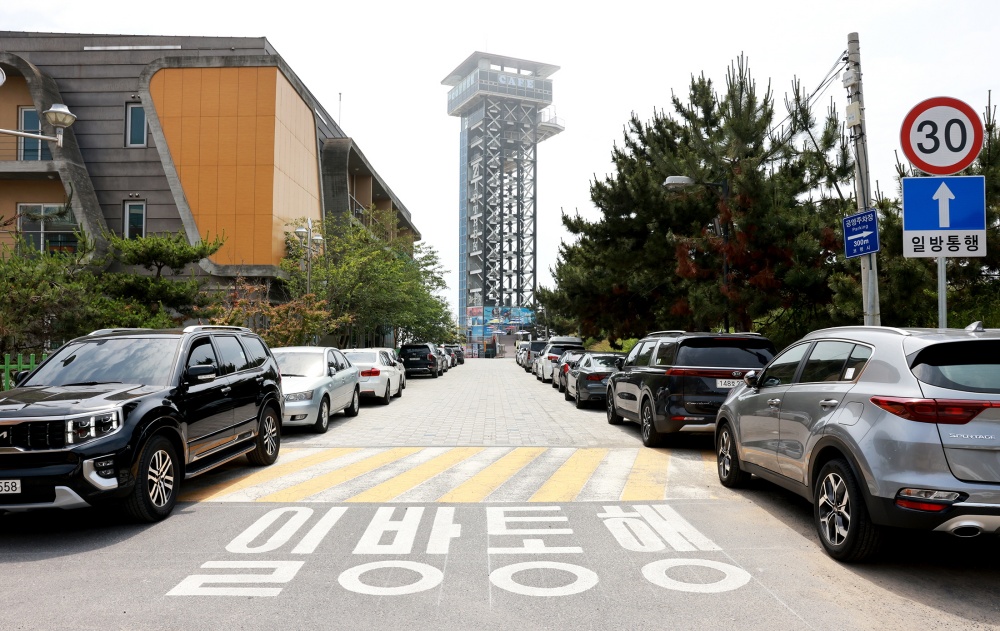 보령시, 대천해수욕장 전면도로 일대 일방통행 시행