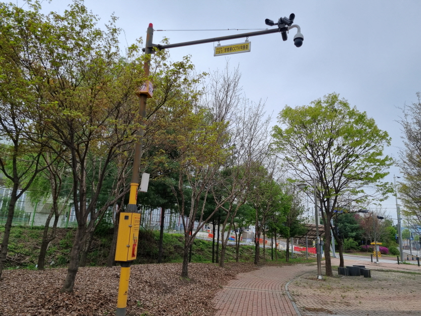 동두천시, 노후 CCTV 카메라·비상벨 교체 설치 완료