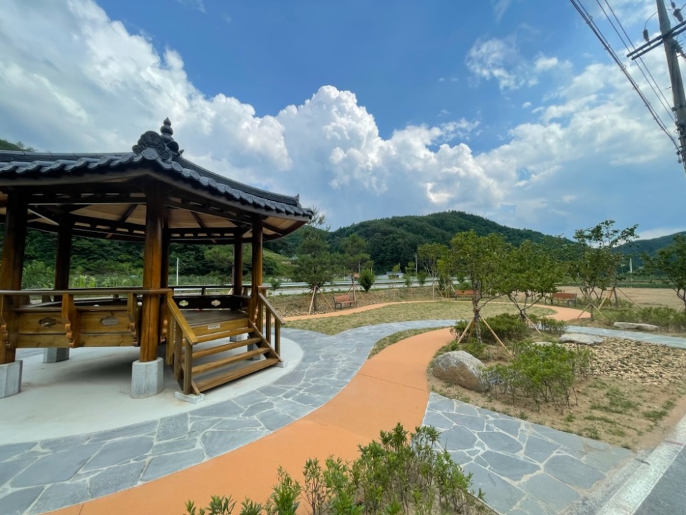 봉화군, '토일리 마을숲 조성사업' 완료