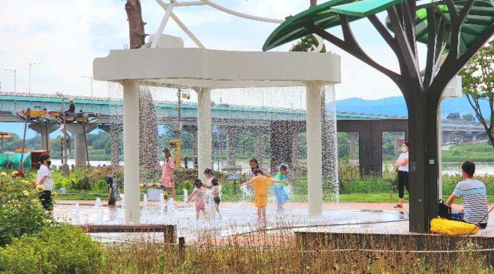달성군, 화원동산 수경시설 본격 운영