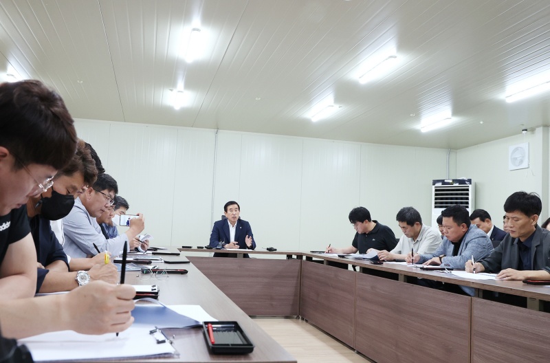 충주시, 도심침수예방사업의 예상 문제점 해소 대책 마련