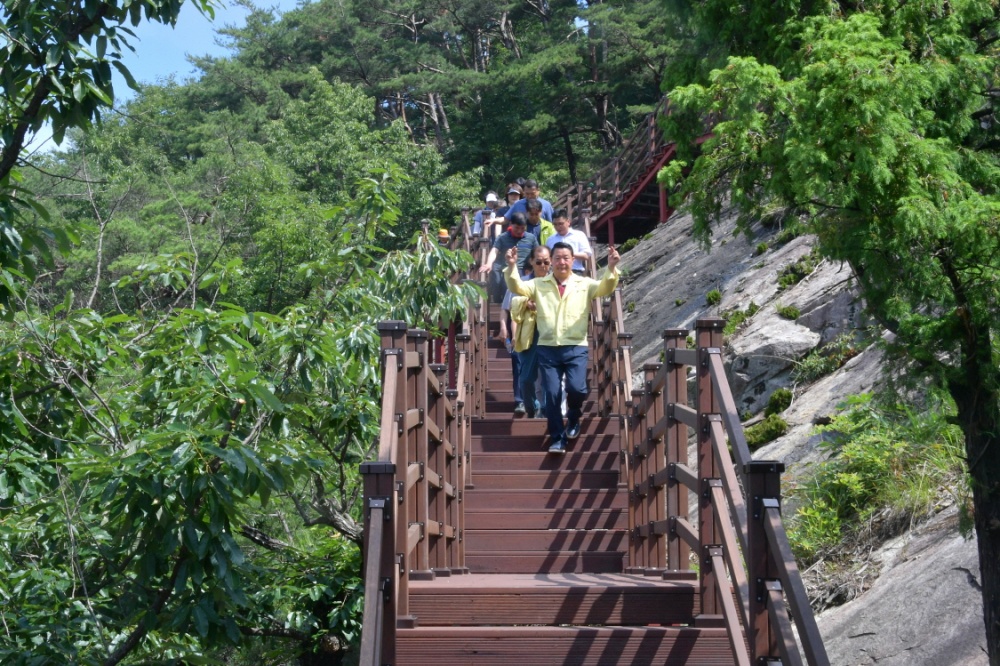 순창군, 용궐산 하늘길 보러 오세요~