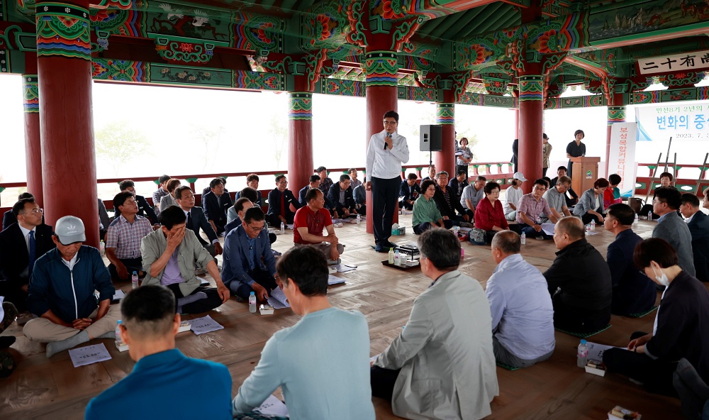 보성군 민선 8기 출범 1주년, 현장에서 군민과 함께 시작
