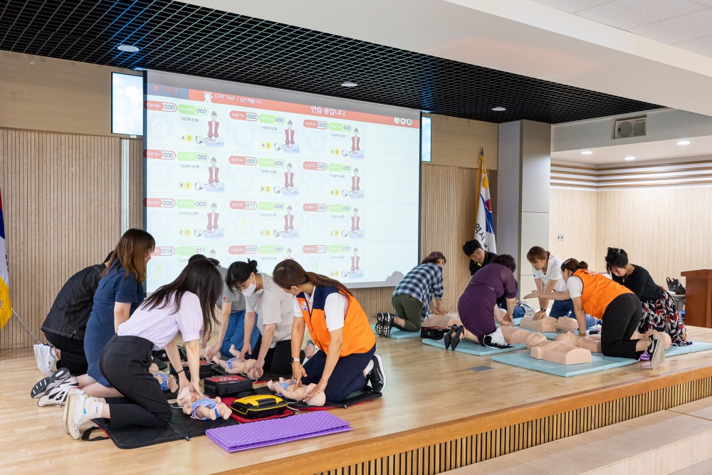 부산 북구, 어린이 이용시설 종사자 안전교육 추진