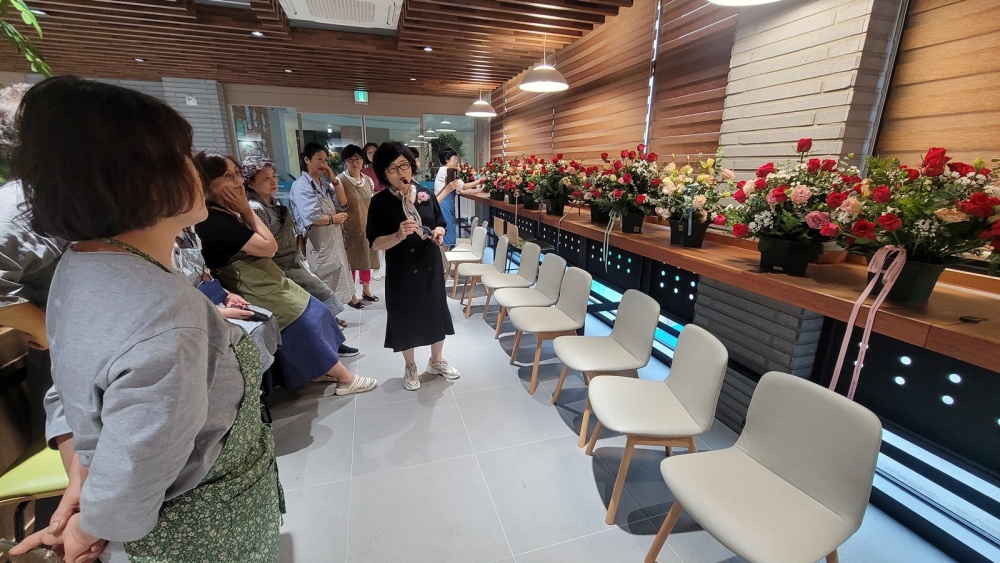 충주시, 시민정원사 대상 '플로리스트 교육' 실시