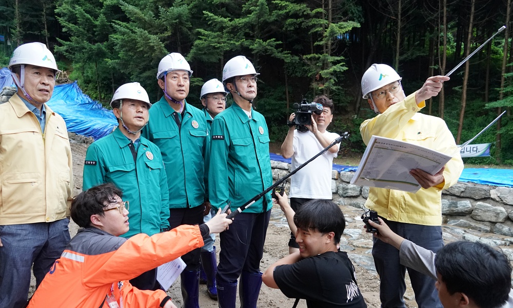 오세훈 시장, 산사태 우려 지역 현장점검