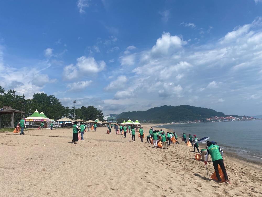 경북도, ‘동해안 1300리 비치코밍’ 해변 환경정화 캠페인 실시