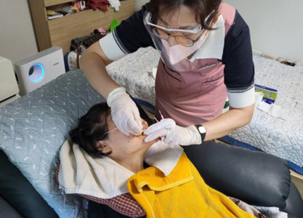 횡성군, 중증장애인 대상 '1:1 가정방문 구강 관리' 실시