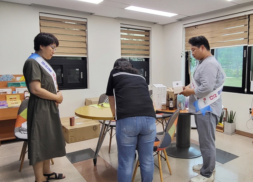 태안군, 사회적경제네트워크와 함께 '지역 소상공인' 대상 캠페인 실시