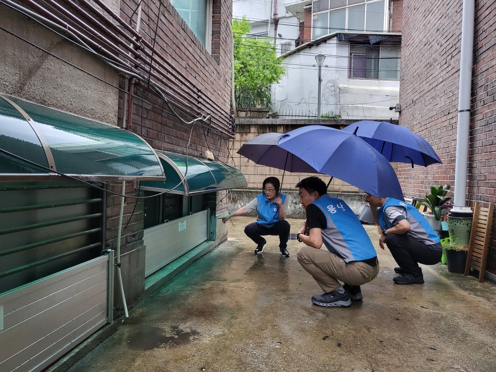 서울 용산구, 집중호우 대비 '빗물받이 특별순찰반' 운영