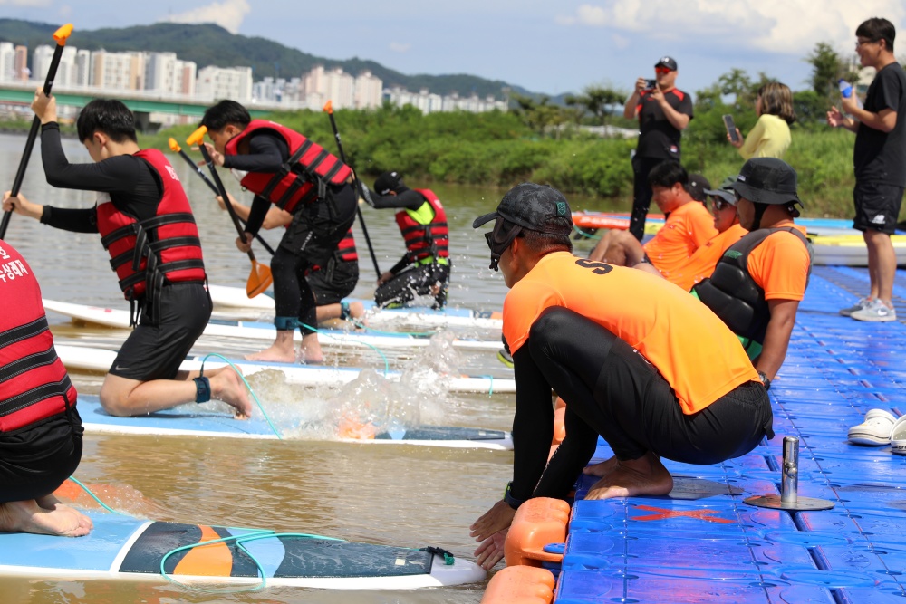 안동시, '2023 낙동강 스탠드업 패들보드 대축제' 성료