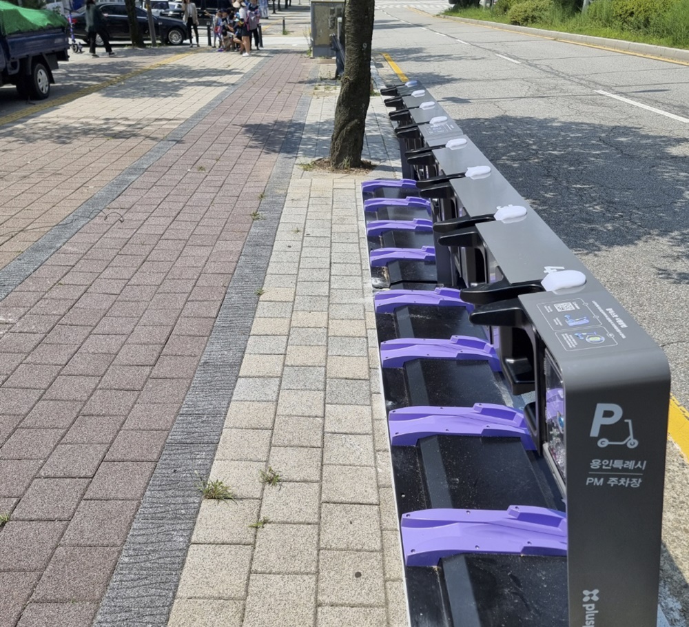 용인특례시, PM 전용 주차기기 200기 설치