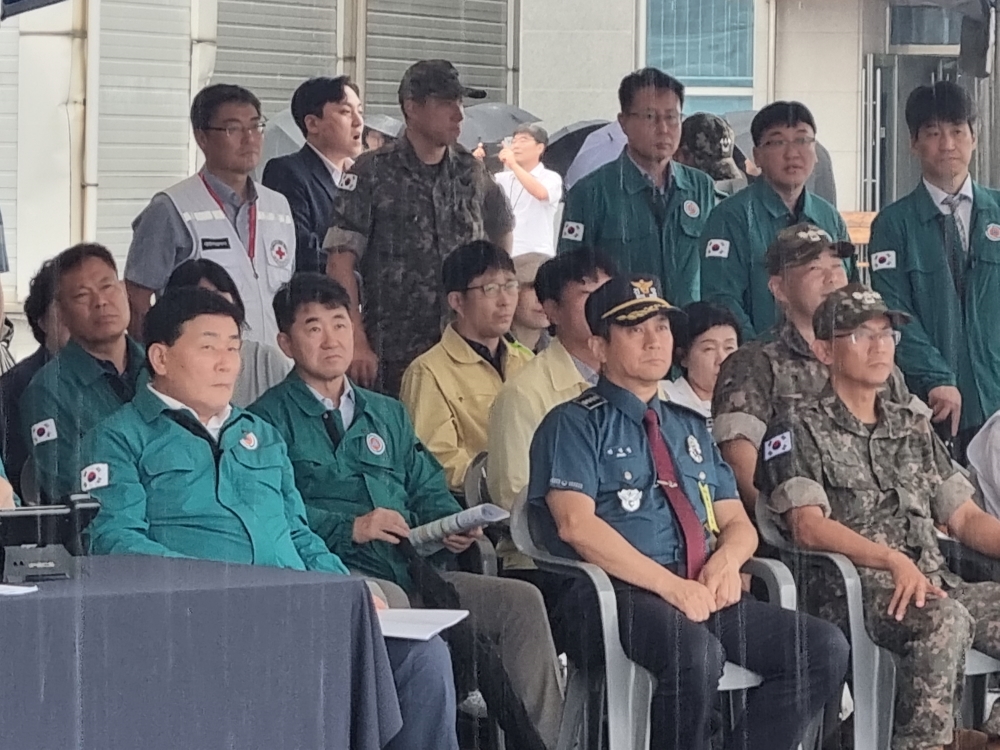 서해5도 '주민출도 및 부상자 이송 현장훈련' 실시