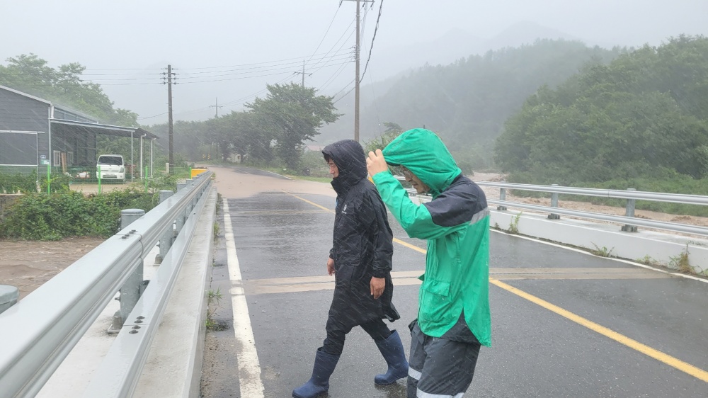 청송군, 태풍 '카눈' 대비 재난대응 대책 점검