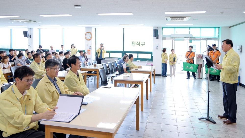 합천군, 국가대응 역량 강화 위한 '을지연습 연계 민방위 훈련' 진행