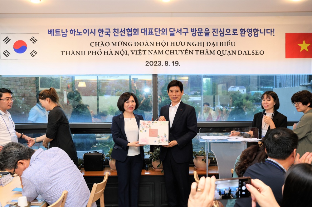 베트남 하노이시 대표단, 달서구의 생태환경 벤치마킹 위해 방문