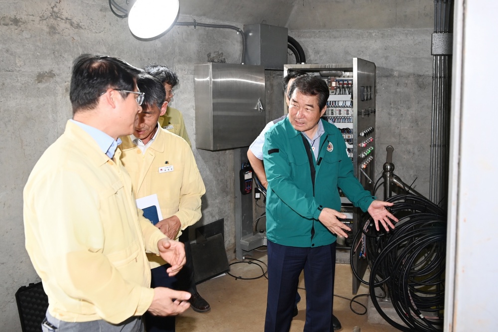 김천시, 태풍 ‘카눈’ 대비 상습 침수지역 현장 점검 실시