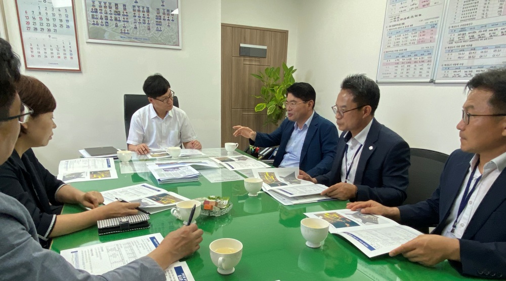 사천시, 예산 관련 현안사항 건의 위해 경남도 서부지역본부 방문