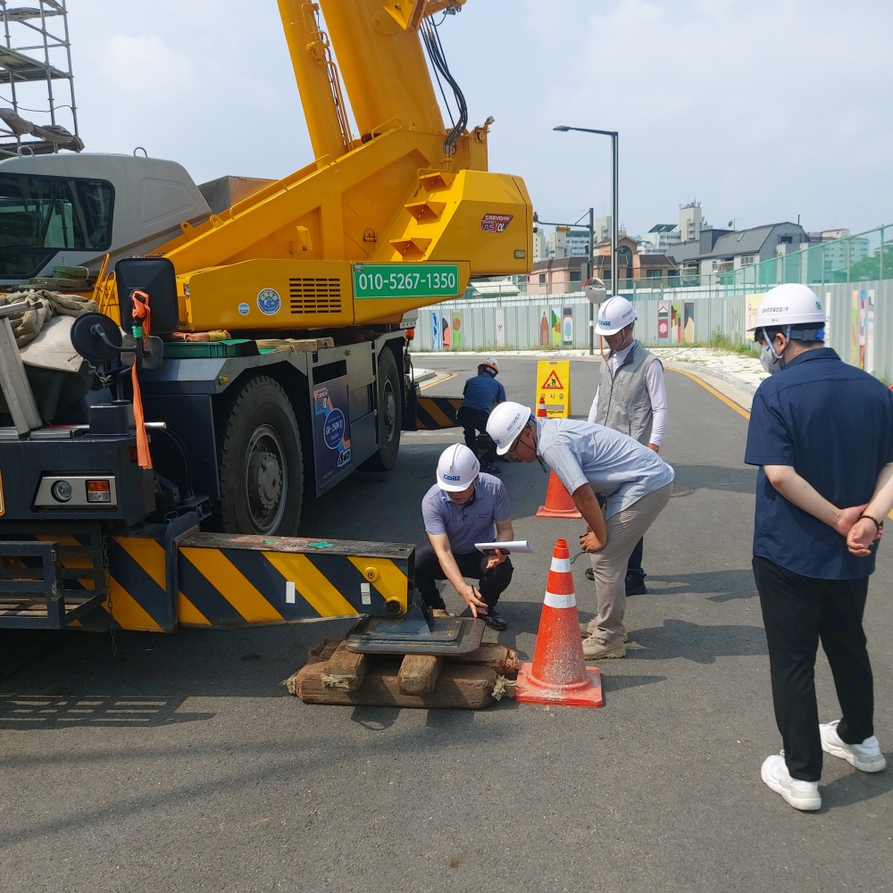 서울 송파구, 건설기계 사용 현장 안전점검 실시