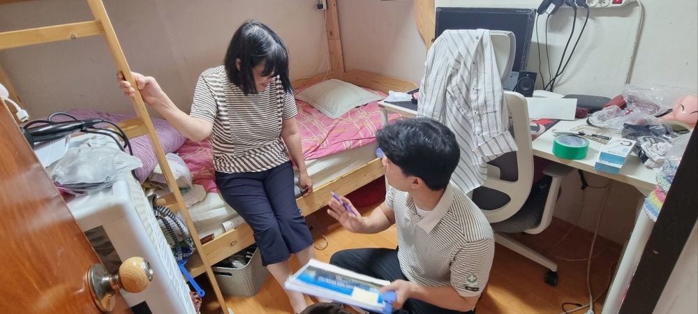 논산시, 재가 장애인 대상 '맞춤형 재활 가정방문 사업' 운영