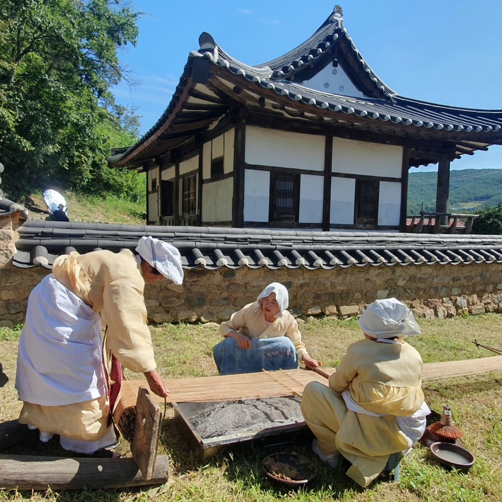 '안동포짜기' 전 과정 시연 공개행사 개최