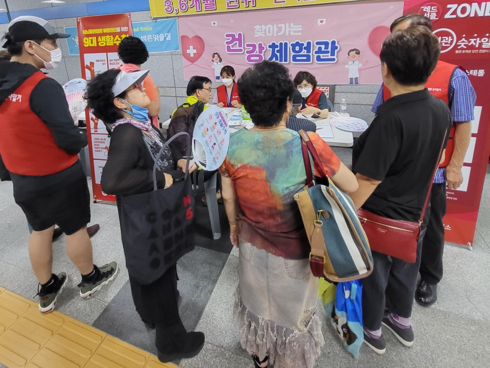 연수구, 심뇌혈관질환 예방관리주간 맞아 '레드서클 캠페인' 실시