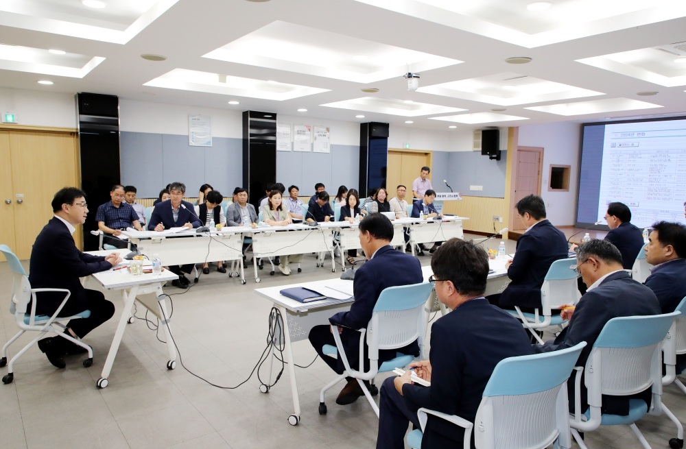 하동군, 신규 시책 발굴 위한 군정 주요 업무계획 보고회 개최한다